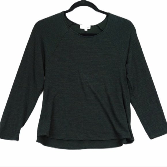 Aritizia Wilfred free M green knit long sleeve